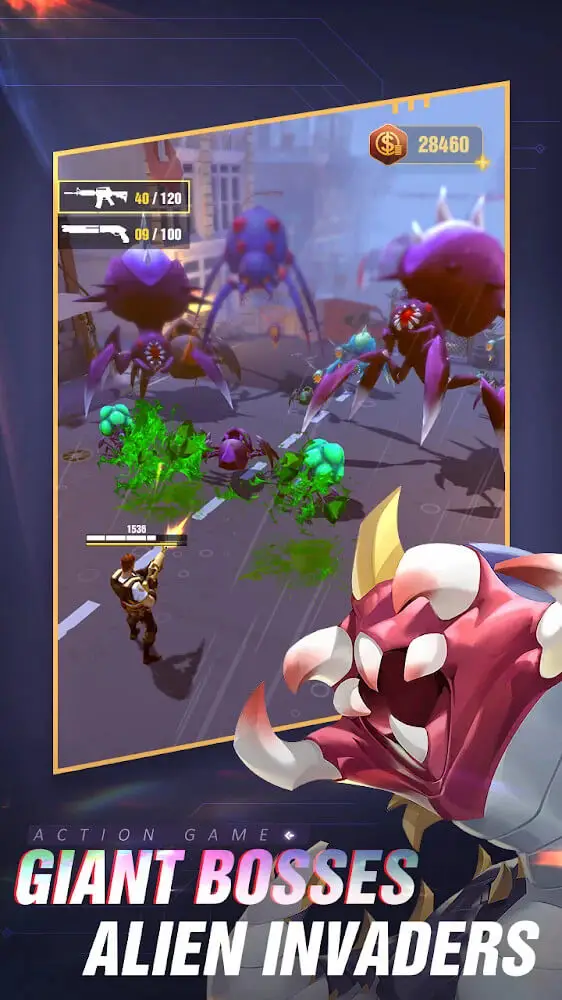 Screenshot of the Dead Crusher app