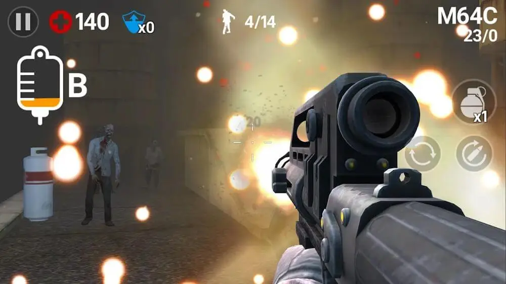 Screenshot of the Dead Hunter Real game