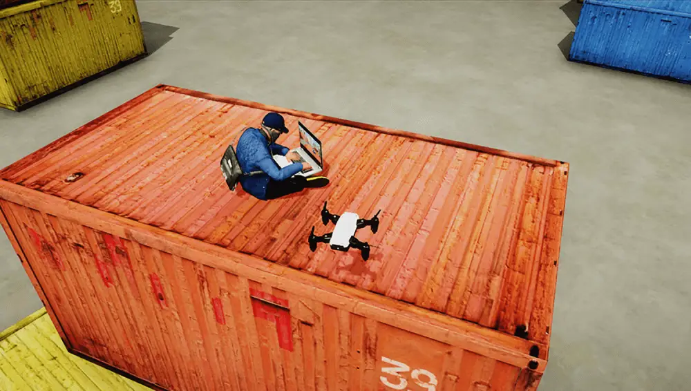 Screenshot of the DedSec game