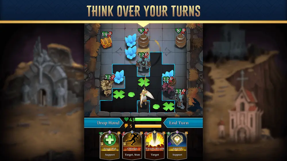 Screenshot of the Demon Dungeons game