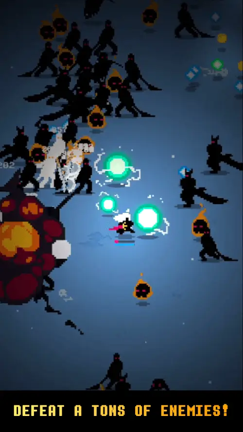 Screenshot of the Demon Survival app