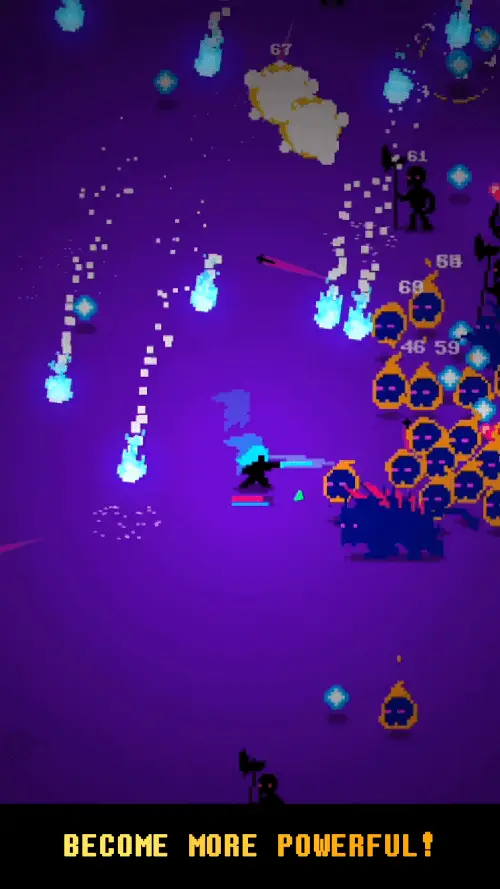 Screenshot of the Demon Survival app
