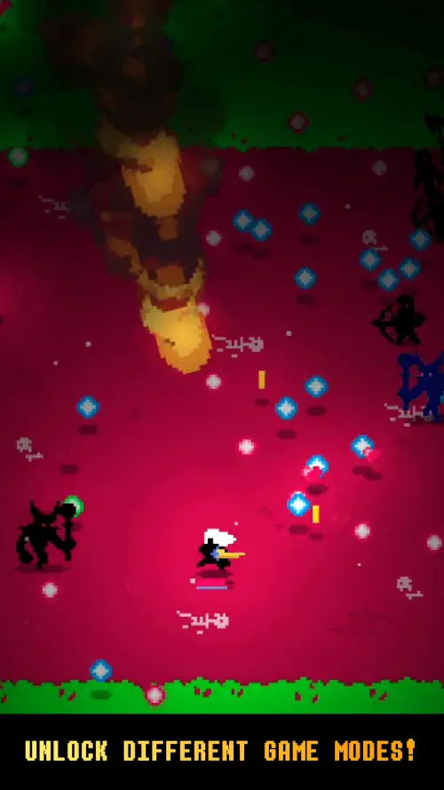Screenshot of the Demon Survival app
