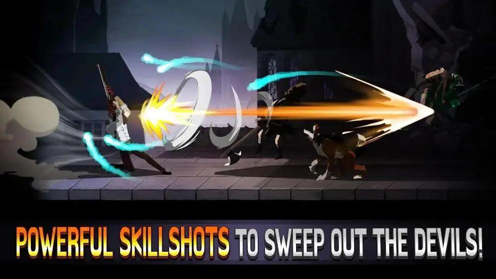 Screenshot of the Devil Eater game
