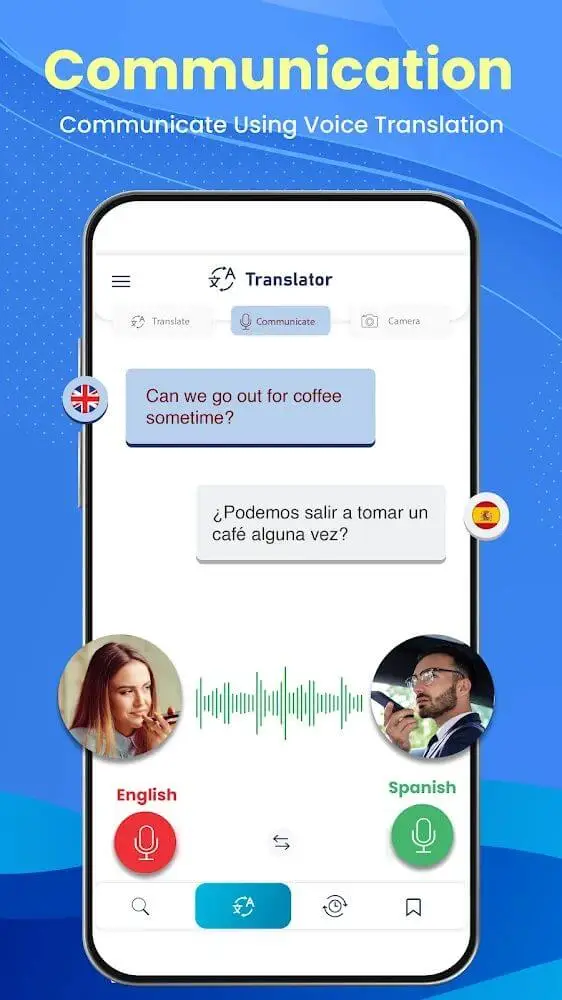 Screenshot of the Dictionary Box app