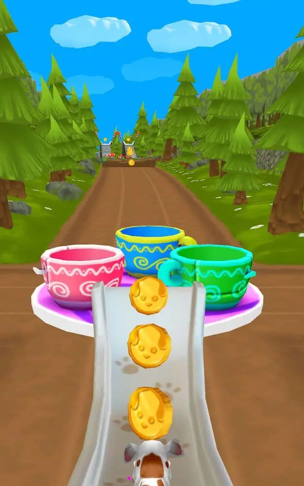 Screenshot of the Dog Run app