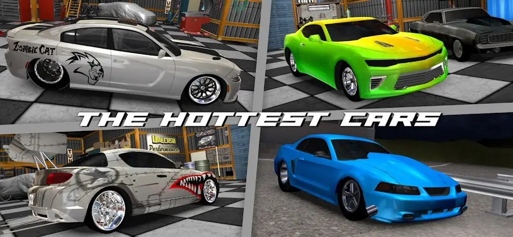 Screenshot of the Door Slammers 2 Drag Racing game