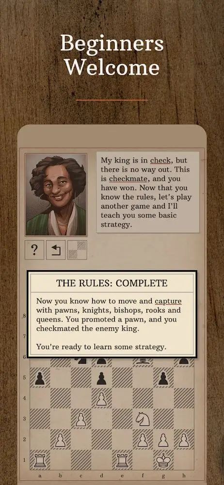 Screenshot of the Dr. Wolf app