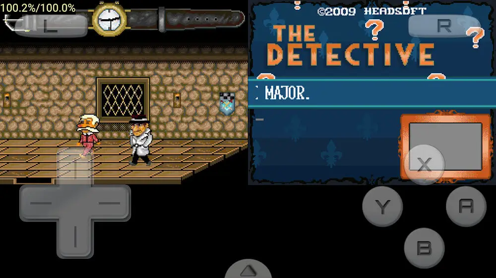 Screenshot of the DraStic DS Emulator game