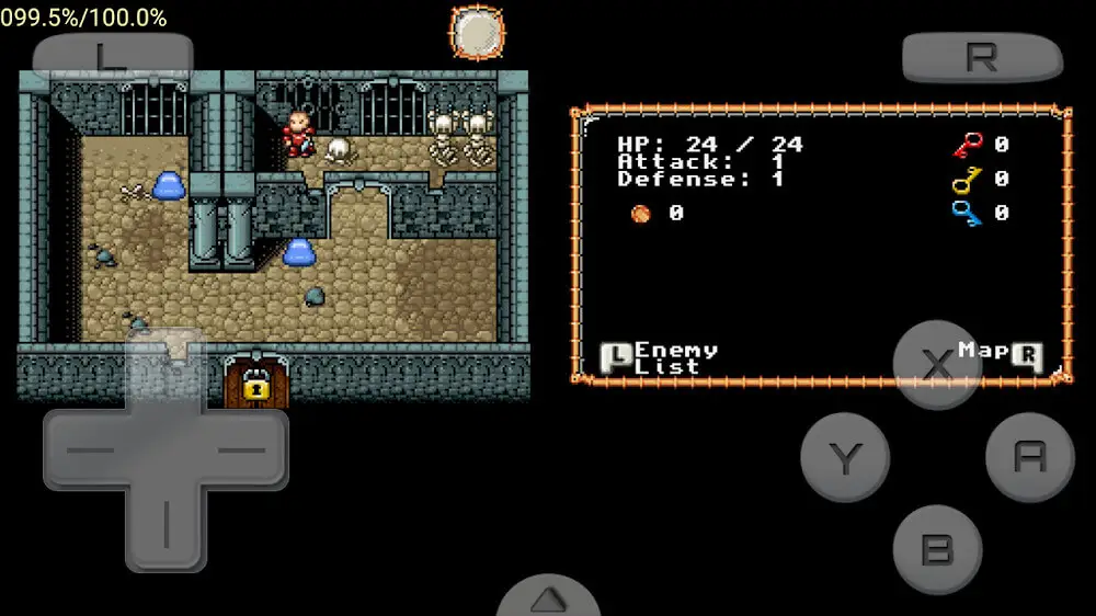 Screenshot of the DraStic DS Emulator game