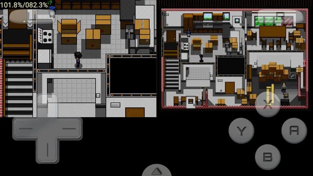 Screenshot of the DraStic DS Emulator game