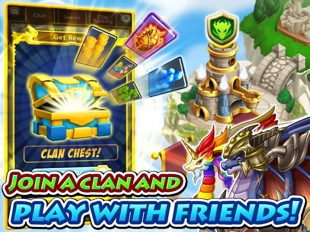 Screenshot of the Dragon Paradise: City Sim Game game