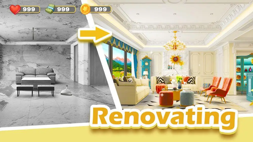 Screenshot of the Dream Home game