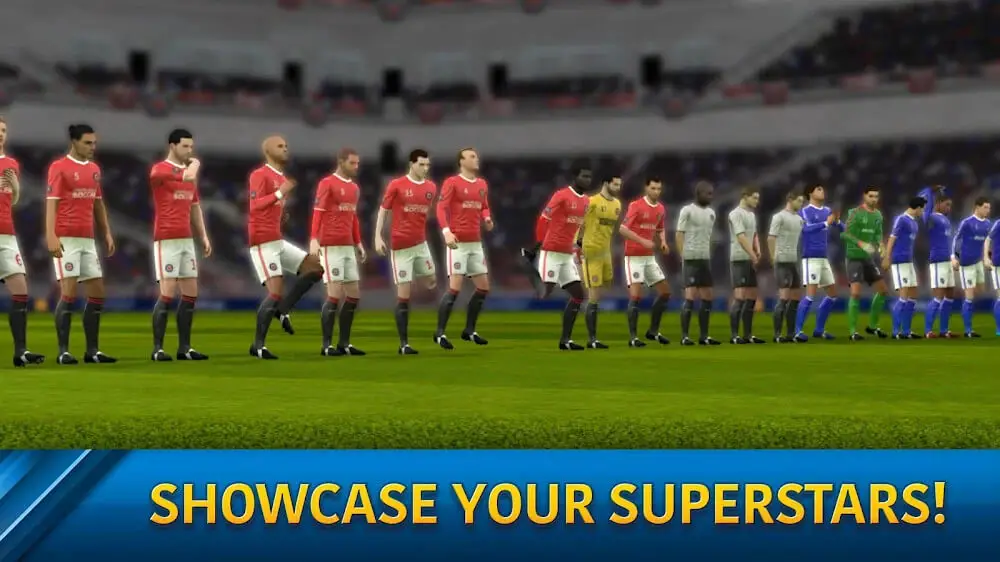 Screenshot of the Dream League Soccer 2019 game