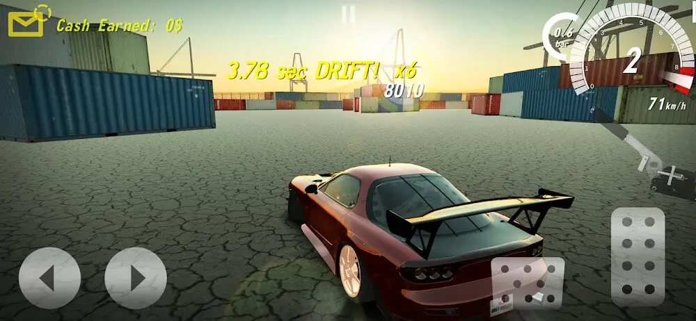 Screenshot of the Drift Horizon Online Pro Race game