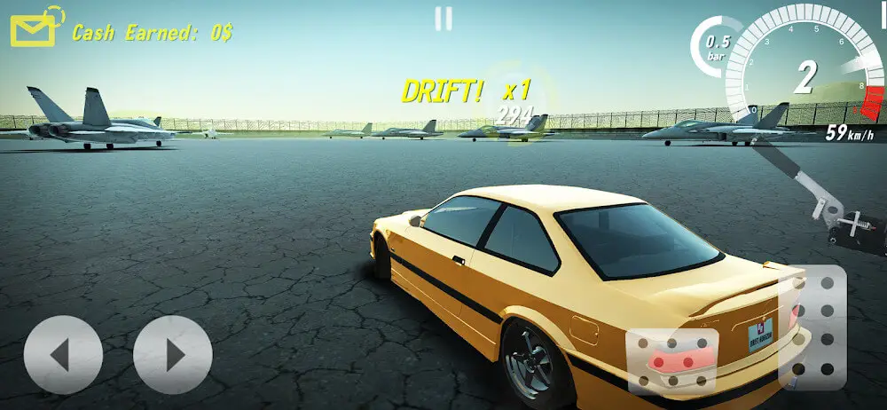 Screenshot of the Drift Horizon Online Pro Race game
