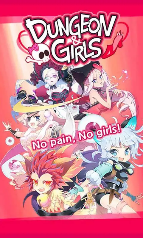 Screenshot of the Dungeon Girls game