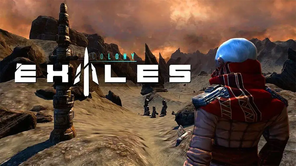 Screenshot of the EXILES game