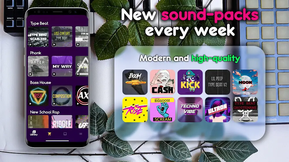 Screenshot of the Easy Beat game