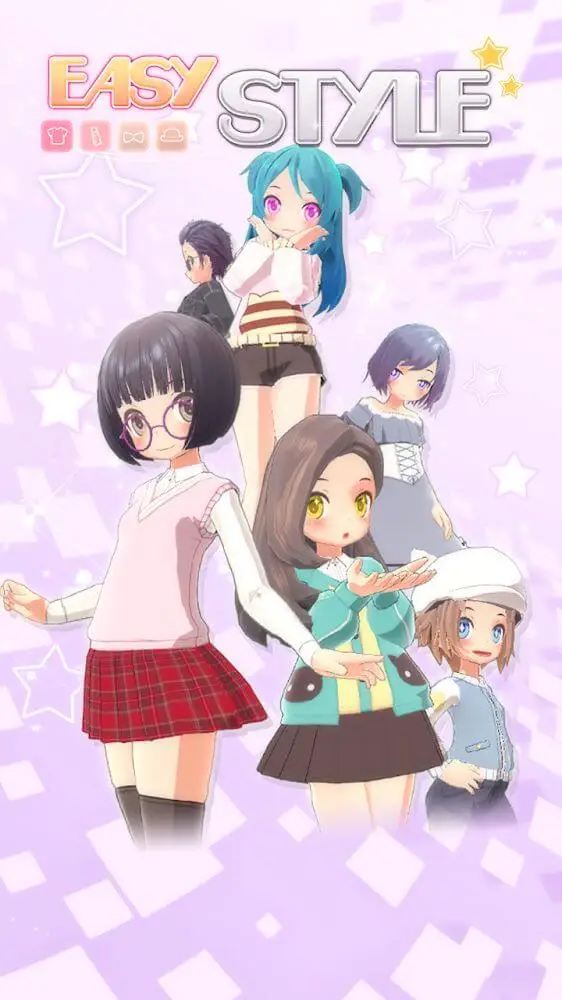 Screenshot of the Easy Style app