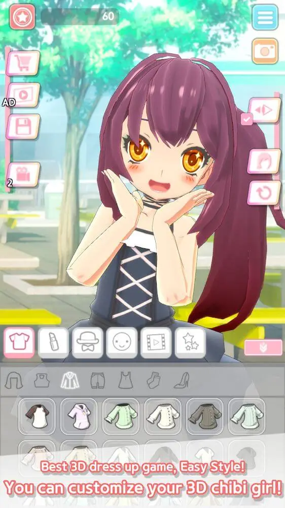 Screenshot of the Easy Style app
