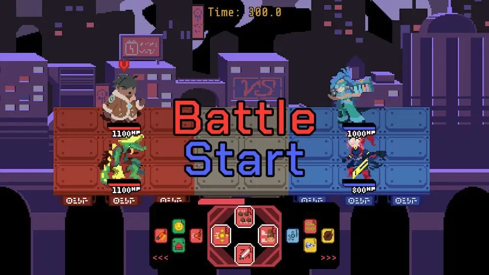 Screenshot of the EndCycle VS game