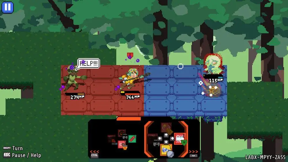 Screenshot of the EndCycle VS game