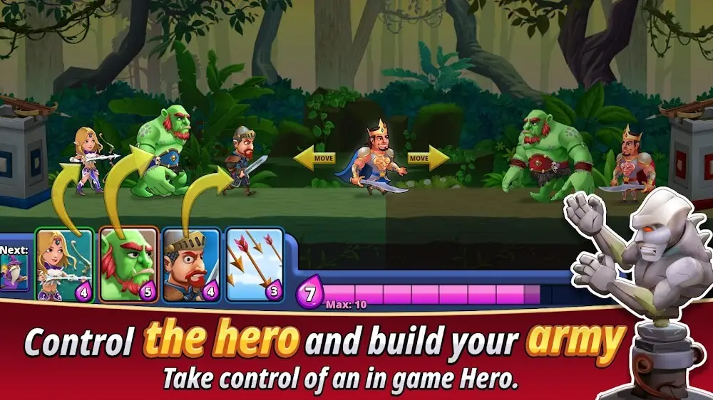Screenshot of the Epic Brawl game