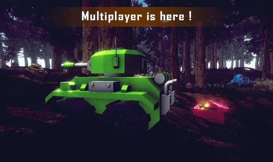 Screenshot of the Escape Tank Hero War Battle Multiplayer game