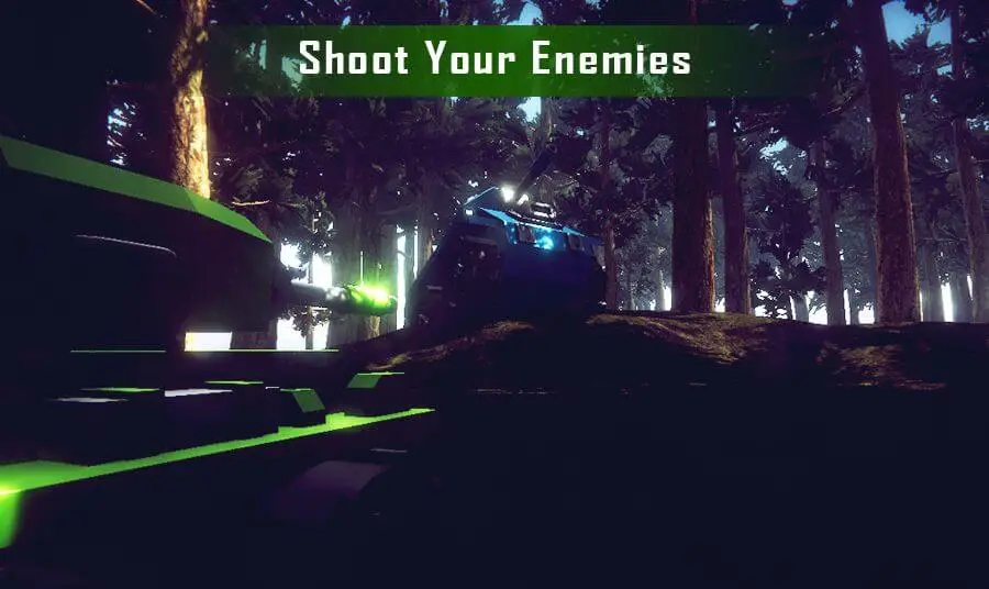 Screenshot of the Escape Tank Hero War Battle Multiplayer game