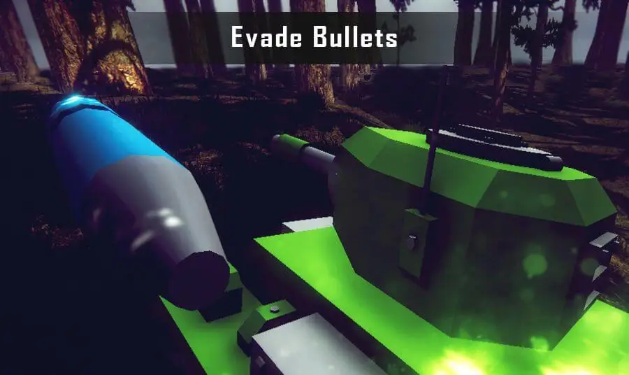 Screenshot of the Escape Tank Hero War Battle Multiplayer game