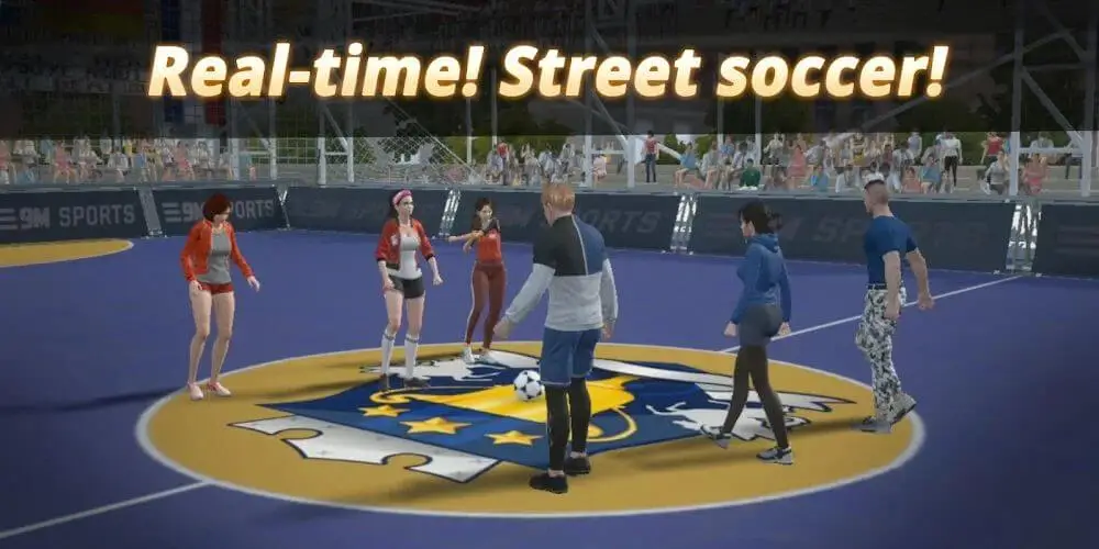 Screenshot of the Extreme Football game