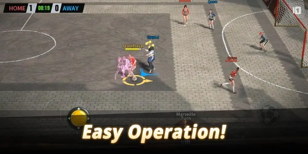Screenshot of the Extreme Football game