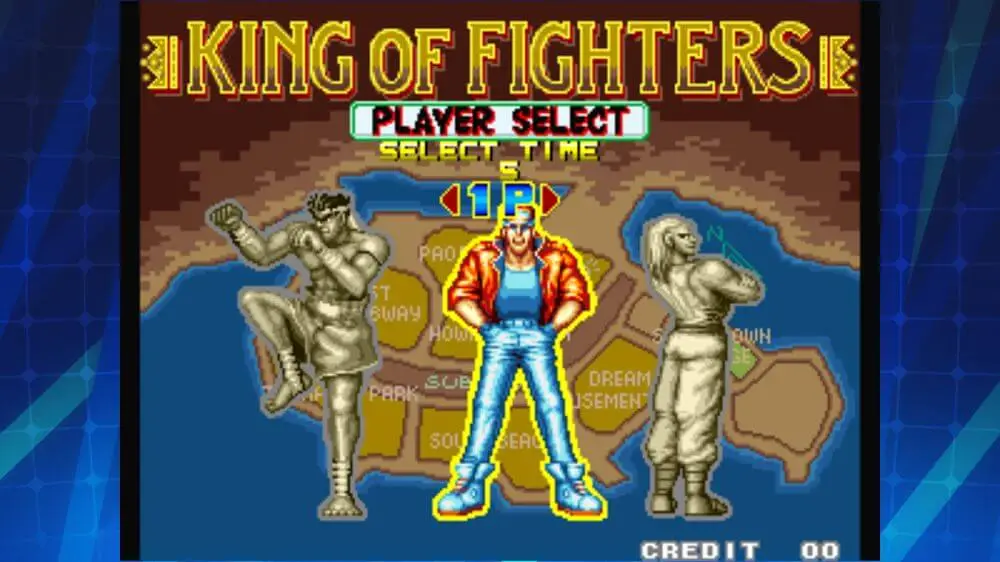 Screenshot of the FATAL FURY ACA NEOGEO game