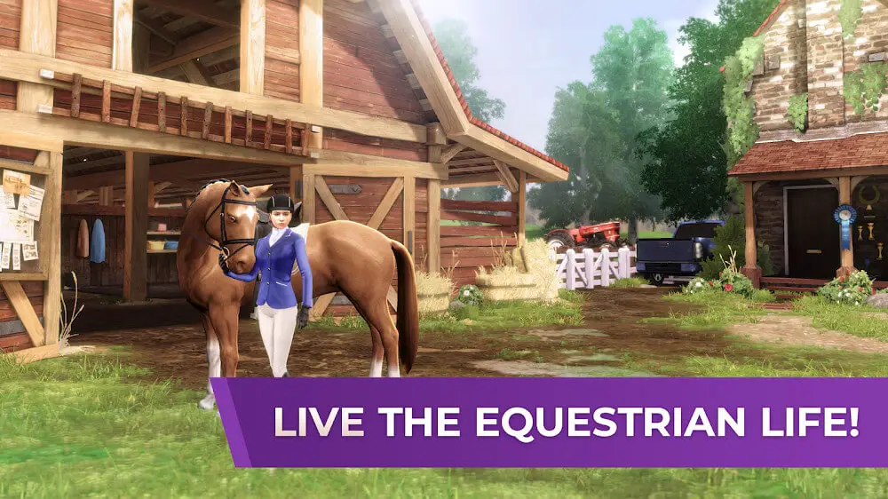 Screenshot of the FEI Equestriad World Tour game