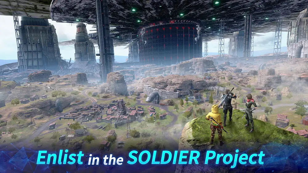 Screenshot of the FFVII The First Soldier game