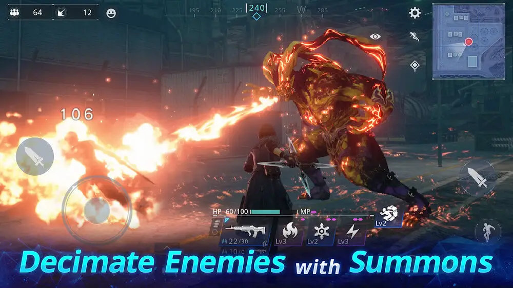 Screenshot of the FFVII The First Soldier game