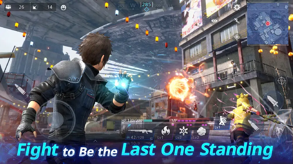 Screenshot of the FFVII The First Soldier game