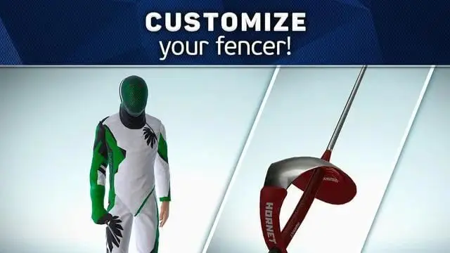 Screenshot of the FIE Swordplay game