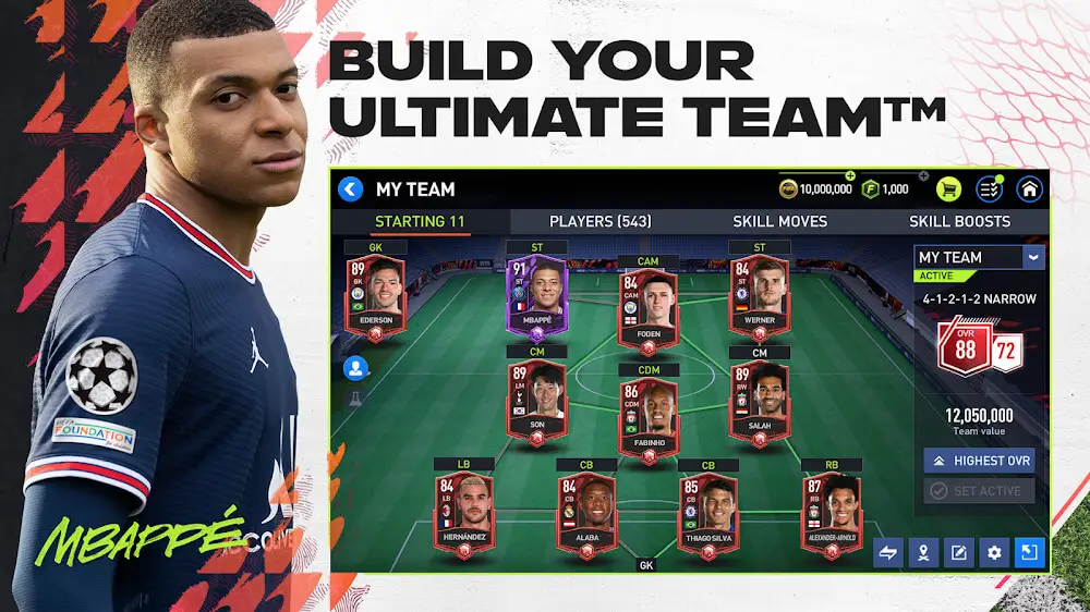 Screenshot of the FIFA Football 2023: Beta game