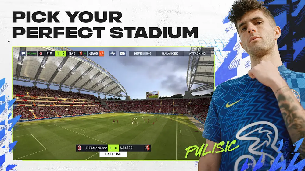 Screenshot of the FIFA Football 2023: Beta game