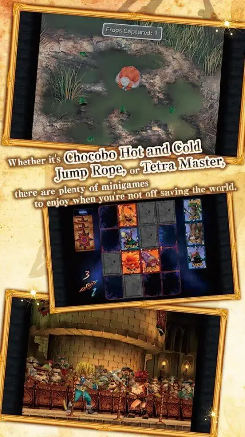 Screenshot of the FINAL FANTASY IX app