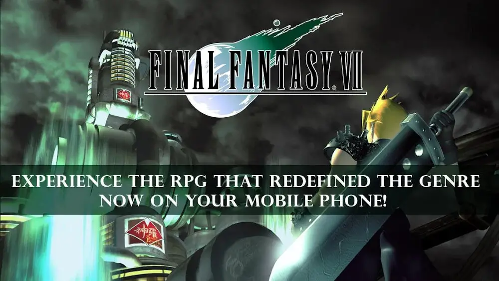 Screenshot of the FINAL FANTASY VII game