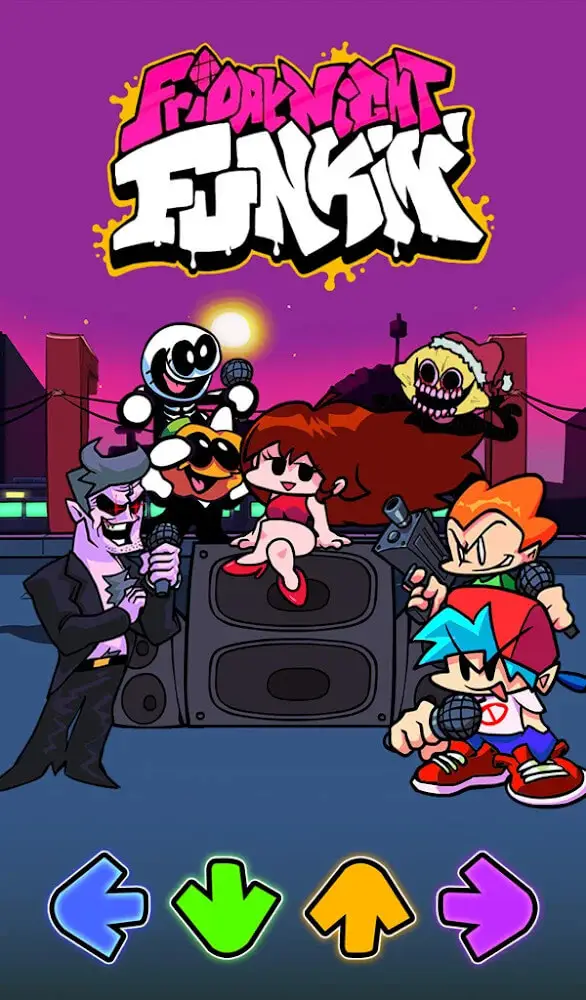 Screenshot of the FNF Music Battle app