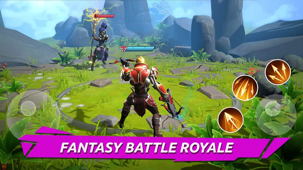 Screenshot of the FOG - MOBA Battle Royale game