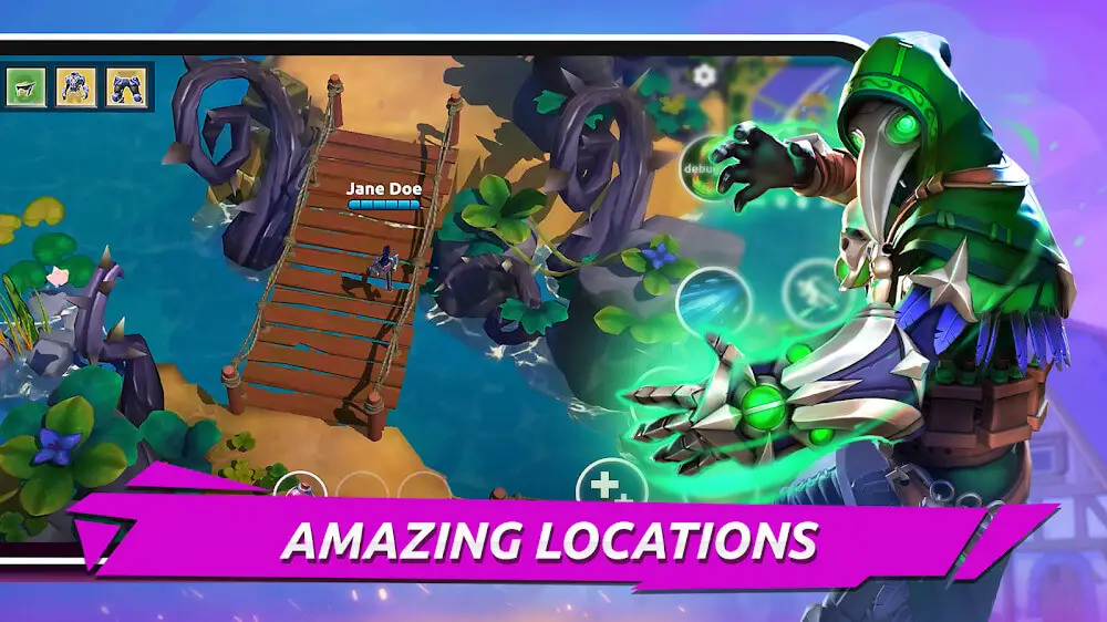 Screenshot of the FOG - MOBA Battle Royale game