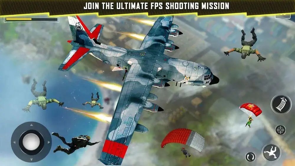 Screenshot of the FPS Task Force game