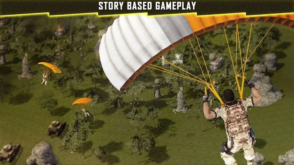 Screenshot of the FPS Task Force game