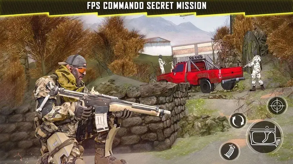 Screenshot of the FPS Task Force game