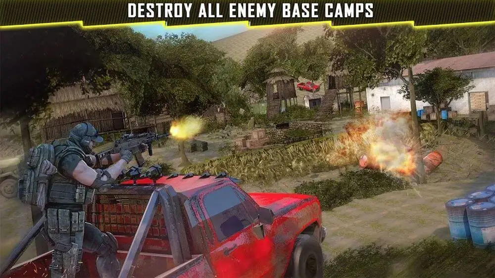 Screenshot of the FPS Task Force game
